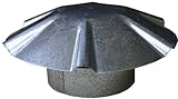 Speedi-Products EX-RCGU 07 7-Inch Diameter Galvanized Umbrella Roof Vent Cap [並行輸入品]