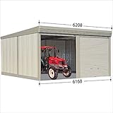 タクボガレージ　カールフォーマ　CS-Z6265　一般型　結露減少型　2台用　『シャッター車庫　ガレージ』 ムーンホワイト