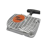 QHALEN Stihl Ms360 036 MS340 034チェーンソー用リール巻き戻しプルスターターアセンブリ交換