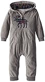 カーターズ carter's baby line ジャンプスーツ ポリエステル 9ヶ月 グレー トナカイ柄 118-907 【並行輸入品】