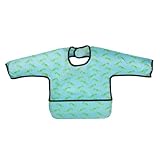 Lassig Long Sleeve Waterproof Bib Crocodile Granny by Lassig