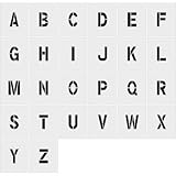 アイマーク:IM ステンシル A～Z 1セット26枚単位 文字サイズ50×40mm AST-SETA5040 型式:AST-SETA5040
