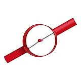 Deronder 園芸用おの、竹割り道具、竹の切断工具、竹ブレーカー、竹ナイフ、竹割り、スリッティングナイフ、スプリッタ、オープナー、分割ナイフマシン (2カット,レッド)