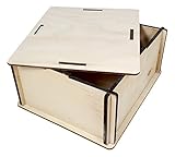 amp-size DIY Woodenボックスエンクロージャキット – 6 " x 7 " x 3.25 " – Easy to Assemble 。