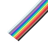協和ハーモネット リボンコード 1m RKV 0.3SQ X 10C 1m