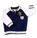 Carter 's男の子Varsityスポーツジャケット、Zip Front、ネイビーホワイト カラー: ブルー