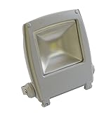 LED投光器 10w 薄型 フラットライト 暖色 3000K 防雨型 360度角度調整可 広角120度 3M電源コード付