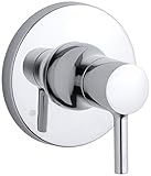 KOHLER K-T8984-4-CP Toobi Transfer Valve Trim, Valve Not Included, Polished Chrome [並行輸入品]