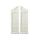 フクビ FUKUVI 小屋裏用樹脂換気器材 超大型ヤギリ ノーブル５６型 スノーホワイト 【BY56W】