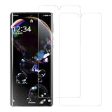 [2枚入り] LOOF AQUOS R6 SH-51B 保護フィルム 簡単貼り付け 画面保護 ソフトフィルム 気泡なし 傷防止 割れ防止 フィルム クリア 耐衝撃 衝撃吸収 保護シート [AQUOS R6/クリア仕様]