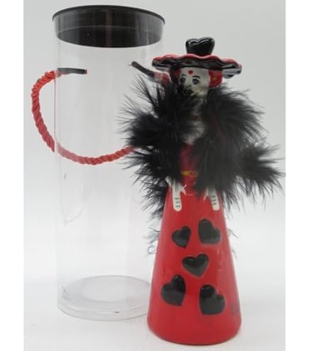 Amazon.co.jp: ドーニャ・セリア アネホ 装飾ガイコツ陶器ボトル 40度