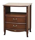 オープンチェスト60 ベネチア venezia 電話台 ファックス台 引き出し付 2杯 アンティーク 欧風 ヨーロッパ 猫脚 東海家具工業 【送料無料】