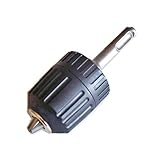 Simplyシルバー – キーレスドリル/スクリュービットチャックSDSプラスアダプタ1 / 32 " – 3 / 8 "ロータリーハンマードリル