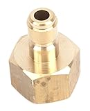 Forney 75123 Pressure Washer Accessories, Quick Coupler Plug, 1/4-Inch-by-M22F [並行輸入品]