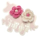 mimi(ミミ)ヘアクリップ 限定 2個セット【モヘアフラワー】 滑りどめ付
