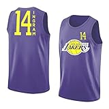 ブランドンIngramロサンゼルスレイカーズ# 14 NBA YouthパフォーマンスPlayerタンクトップ Youth Large 10/12 パープル