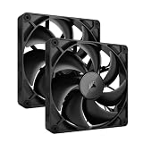 【Amazon.co.jp限定】CORSAIR iCUE LINK RX140 スターターキット 140mm PWM PCケースファン デュアルパック（iCUE LINKシステムハブ付属） ブラック CO-9051012-WW