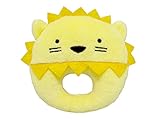 やわらかどうぶつラトル ライオン  ラトル ライオン 高さ20cm