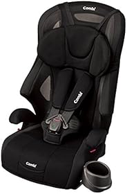 [Amazon限定ブランド] コンビ fugebaby チャイルド&ジュニアシート ジョイトリップ エアスルー GG ブラック (1才頃~11才頃対象) 空気の循環構造「ココチエアー」