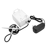 KKmoon エアブラシ エアコンプレッサーキット オイルレス 小型 静音 スプレーポンプ ペン セット 美容アート 塗装 工芸 ケーキ飾り モデル作り用