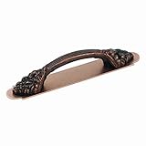 Amerock BP1332RBZ Natural Elegance Fruit Pull, Rustic Bronze, 3-Inch Center-to-Center [並行輸入品]