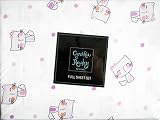 Cynthia Rowley 4 Piece Full Sheet Set Gray Cats Kitties Kittens with Pink Ribbons on White [並行輸入品]