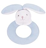 Angel Dear Ring Rattle, Floppy Ear Bunny Blue by Angel Dear [並行輸入品]