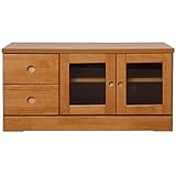 アビライト 大川家具(日本製) リビングTVシリーズ ローボード 幅90cm ナチュラル EN-0045