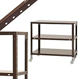 スマートラック NSTRK-147 幅70×奥行45×高さ64.5cm 3段 ブラウン 80kg/全