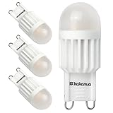 Kakanuo G9 LED Bulb Dimmable 3 Watt Warm White 3000K AC110-130V (Pack of 4) [並行輸入品]
