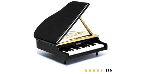 Amazon Kawai ミニグランドピアノ 黒 おもちゃ おもちゃ