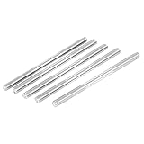 M6ネジボルト，SODIAL(R) M6x100mm ステンレススチールダブルエンドスレッドネジボルト　5件