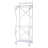 洋服ハンガー Hanger rack アイアン ハンガーラック カラー：ホワイト