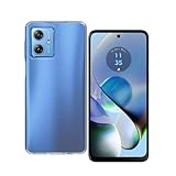 Moto G54 5G專用スマホ ケースMoto G54 5G/G54 Power/G64 5G/G64Y 5G高透過率 耐衝撃 超薄型 軽量型 黄ばみ防止 指紋防止 TPU素材を採用して全面保護カバー （透明）