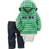 Carter's(カーターズ) 3ピースリトルジャケットセット グリーン 上下セット 12ヶ月【並行輸入】