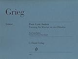 グリーグ: 「ペールギュント」第1組曲 Op.46、 第2組曲 Op.55/連弾用編曲/原典版/Steen-Nokleberg & Heinemann編/Steen-Nokleberg運指/ヘンレ社/ピアノ連弾 (1台ピアノ4手)