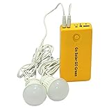 Cheng-store　ソーラー　照明システム　太陽光パネル蓄電　2W　屋外キャンピングカー充電に最適　ソーラーパネル　LEDランプ　USB 　ホーム、ガーデン、パスウェイ、階段、屋外、キャンプ、釣り