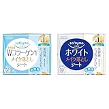【セット買い】KOSE ソフティモ メイク落としシート (コラーゲン) つめかえ + ソフティモ ホワイト メイク落としシート (ホワイト) つめかえ 各52枚入