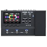 BOSS GX-10 コンパクトギター&ベースエフェクトプロセッサー GX-100サウンドエンジン カラータッチスクリーン 32アンペアタイプ 170BOSSマルチモードエフェクト フットスイッチとペダル