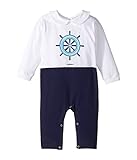 [ミッソーニ] Missoni Kids ボーイズ Jersey Zigzag Tie One-Piece (Infant) ワンピース White 9-12 Months [並行輸入品]