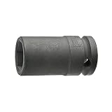 FLAG(フラッグ) セミディープインパクトソケット 18mm 差込角1/2"(12.7mm) 永久保証 STRAIGHT/10-2918