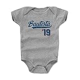 500レベル's Jose Bautista Infant & Baby Onesieロンパース – Toronto野球ファンギアの公式ライセンスMLB Players Association – J
