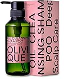 オリヴィーク くせ毛 ケア専用シャンプー うねり 癖毛用 オーガニック 頭皮クレンジング アルガンオイル 椿オイル オリーブオイル 美容室専売品 日本製 325ml