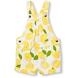 THE CHILDREN'S PLACE(ザ・チルドレンズプレイス) レモンプリントショートオール ボトムスショートパンツ 12～18ヶ月【並行輸入】