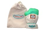Yummy Mitt Teething Mitten (Glow in the Dark) Green & Beige (3-12 months recommended age) by Yummy M