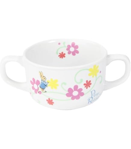 ハローキティ(花器) スープカップとスプーンセット ハローキティ(花器