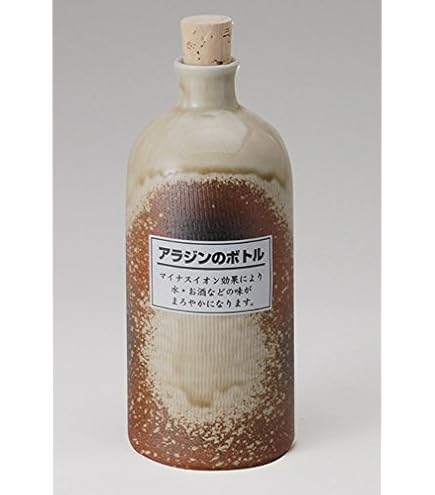 Amazon｜信楽焼 焼酎サーバー 灰釉手付サーバー 幅15x奥20x高さ37cm