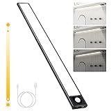 【5000ポイントで実質無料】LED バーライト人感センサーライト USB 充電式ライト 23CM 37LED キッチンライト 電球色 無段