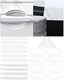 ドアハンドルプロテクター 透明 マツダ CX-5 ・CX-8 ・ CX-3 ・ キャロル&ハイブリッド・ デミオ ・ フレア/フレアクロスオーバー/ハイブリッド ・ タイタン ・フレアワゴン 車種用 ドアガード プロテクタードアコーナープロテクター 保護フィルム 傷防止 ひっかき傷