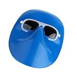 B Blesiya 自動遮光溶接面　冬夏兼用　高品質PP材質　安全　保護用品　10.24x7.87インチ　全3色 - ブラックメガネ